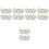 10Pz Clip Per Decorazione Scarpe Sposa E 5
