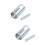 2Pz Adattatore Per Albero Argento Bussole Affidabili 7