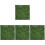 4Pz Moss Turf Artificiale Verde Resistente Per Decorazioni E Paesaggi 4
