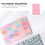 Stampo Silicone Lettere Rosa Per Biscotti Cioccolato E Dessert 9