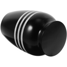 4Szt Czarna Mini Metalowa Urna Pamiątkowa Na Prochy Pupila