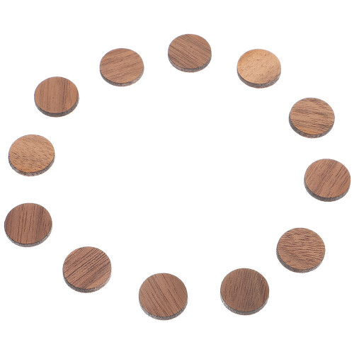 5Conjuntos Números De Relógio DIY Marrom Para Decoração