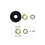5Conjuntos Kit Mecanismo Relógio Metal Resist 4