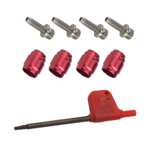 Oil Fitting Kit For Bicycles 4Set Quick Insert Oil Needle Tubing Head Set Tubing Connectors Cycling Accessories