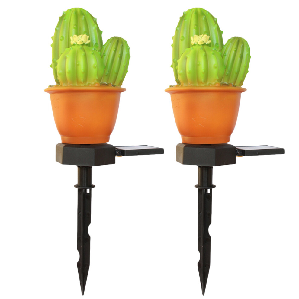 4Szt Zielone Ogrodowe Solarne Dekoracyjne Z Wtykiem Do Gruntu-image