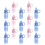 96St Mini Melkfles Decor Babyfeest Ornament Accessoires 1
