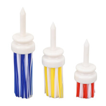 Golf Colored Tee  Nylon Bristle Low Friction Set Lightweight Compact Tees For Men Women Kids