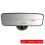 Espejo retrovisor interior de ajuste universal, visión de gran angular con ángulo de visión ajustable, construcción de vidrio plástico duradero 5