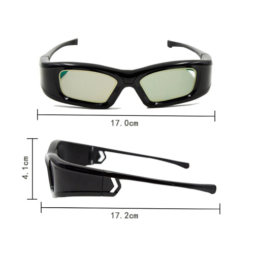 Γυαλιά Active Shutter 3D, που προσφέρουν ευρεία γρήγορη συμβατότητα και ανώτερη άνεση 2