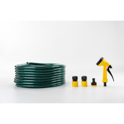 Tuinslang 13mm - Suan - Compleet pakket met sproeitoebehoren - Lengte: 30m