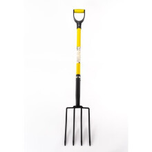 Tuinspade - Suan - 4 tanden - Handvat van glasvezel - Comforthandgreep