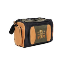 Glacière souple - Koh Lanta - Contenance 20 litres - Marron et vert