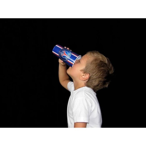 Gobelet - PSG - 550 ml - Plastica - Blu e Rosso - Facile da pulire 2