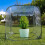 Serra POP UP per giardino - Suan - 100 x 100 x 100 cm - Trasparente - Bianco 4