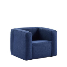 Cadeira inflável - TERRACOTTA - Modular dobrável - TPU 100% - Capa de poliéster 360 g/m² - Azul