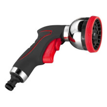 Pistola da irrigazione e pulizia 10 getti deluxe - Suan - Nero