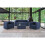 Divano gonfiabile 2-3 posti Terracotta - Interno ed esterno - Colore Blu 2