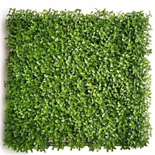 Parede vegetal artificial - Modelo verde - Dimensões: 50 x 50 cm 1