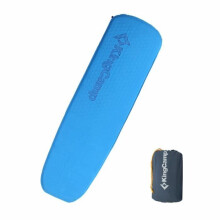 Saco de dormir - Onda - SUPER III - Autoinflable - Compacto Deluxe - 1 plaza - Azul