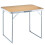 Table de camping pliable 4 places - O'Camp - Forme valise - Dimensions : 80 x 60 x 69 cm 2