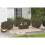 Divano gonfiabile 2-3 posti Terracotta - Interno ed esterno - Colore Camel 2