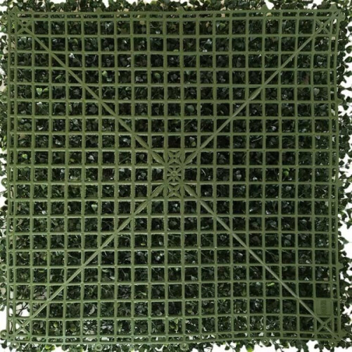 Parede vegetal artificial - Modelo verde - Dimensões: 50 x 50 cm 2