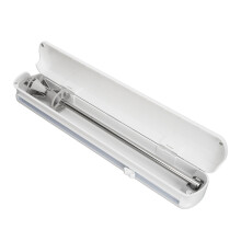Compact Cling Film Dispenser 37x6.5cm with Smooth-Cutting Slide Cutter