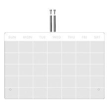 5Sets Acryl Dry Erase Board Für Haushalt Und Büro