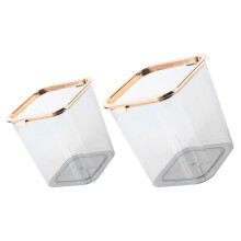 4Stk Mülltonne Pet Robust Vielseitig Nutzbar Transparent