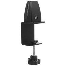 4Pcs Black Aluminium Alloy Desk Divider Clips for Printer Use Durable