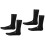 4Pcs Durable Pe Sock Display Foot Models Realistic Mannequin for Shops 6