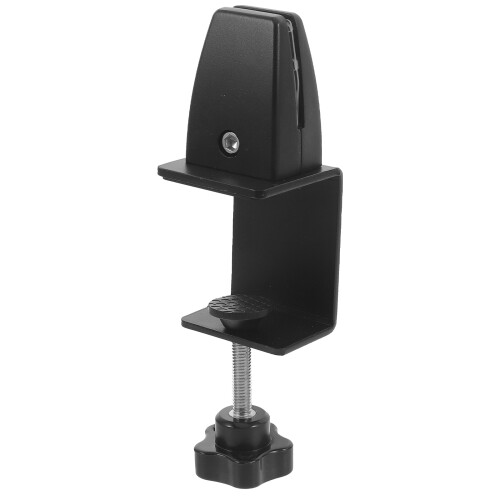 4Pcs Black Aluminium Alloy Desk Divider Clips for Printer Use Durable 1