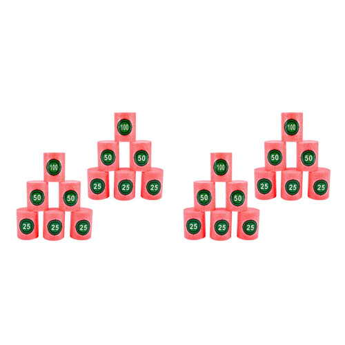 24Pièces Cans Eva Cible De Jeu Extérieur Pour Exercice Coordination 2