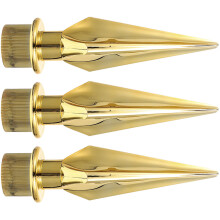 6Stk Flaggenstock Ersatzspitzen Golden Für Außen Langlebig
