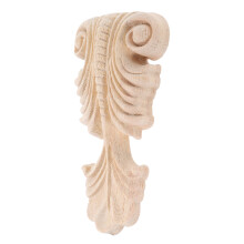 5Stk Holzgeschnitzte Konsolen, Khaki, , Europäisches Design