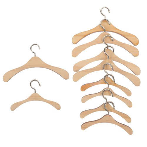 50Pz Appendini Mini Beige Decorativi Per Bambole Casa