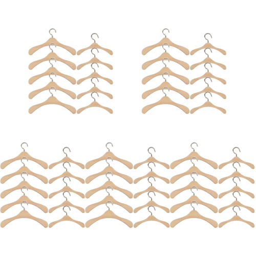 50Pz Appendini Mini Beige Decorativi Per Bambole Casa 2