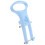 5St Blauwe Plastic Mop Handgrepen Voor Auto Universele 2