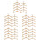 50Pz Appendini Mini Beige Decorativi Per Bambole Casa 7