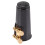 2Set Sax Nero Clip Regolabile Lega Ottone ABS 1