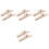 8Pz Supporti in Legno Per Separé Resistente Beige Per Casa E Ufficio 5