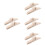 8Pz Supporti in Legno Per Separé Resistente Beige Per Casa E Ufficio 8