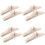 8Pz Supporti in Legno Per Separé Resistente Beige Per Casa E Ufficio 7