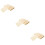 150Pcs Light Yellow Wood Liners Oilproof Snack Wraps 11