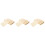 150Pcs Light Yellow Wood Liners Oilproof Snack Wraps 6