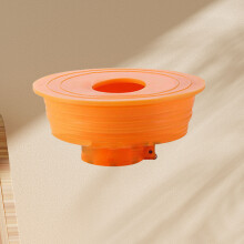 ABS-Abflussrohrschlauchstopfen 75 mm, flexibler Kanalsiebe mit Dichtungsring für Wäsche
