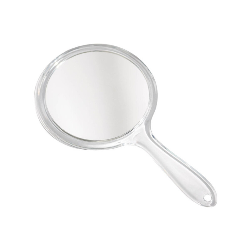 Cosmetic Mirror with Double-Sided View, 1X/3X Magnifying Mirror Compact Size for Travel and Personal Care, Double-Sided Handheld Mirror with Smooth
