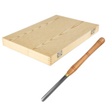 Conjunto de Cuchillos para Madera-Duoku-8 Piezas-Cuchillas de Acero HSS para Torneado y Escultura en Madera-Incluye un Almacenamiento