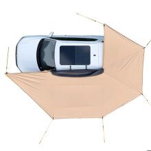 Toldo 270 Graus 5,7x2,1 m Retrátil para Veículo SUV-Duoku-Furgão e Caminhonete, Adequado para Todas as Estações