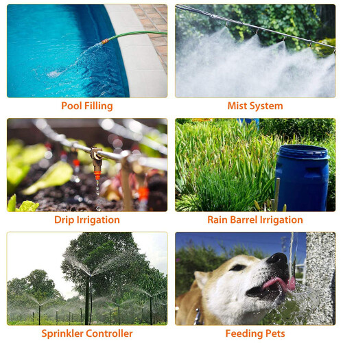 Automatic Garden Sprinkler Timer, Waterproof WiFi Hose Controller 2